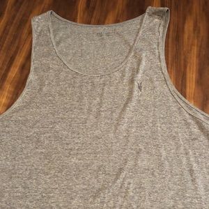 All Saints Striped Tank Shirt XL
